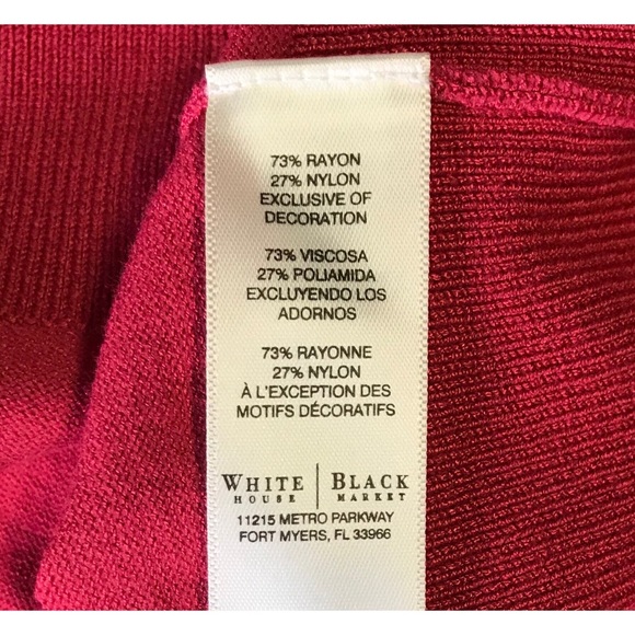 WHBM Pink Button Down Sweater - Picture 5 of 5